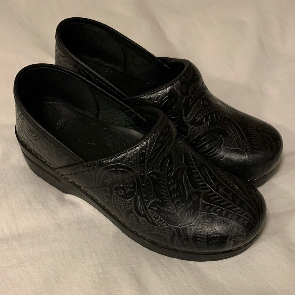 Dansko Black Clogs